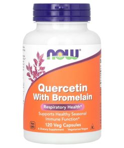 NOW Quercetin with Bromelain (120 капс)