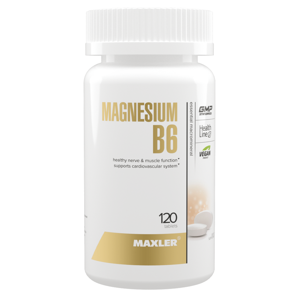 Maxler Magnesium B6 (120 таб)