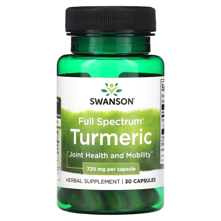 Swanson Full Spectrum Turmeric 720 mg (30 капс)