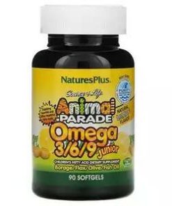 Nature's Plus Animal Parade OMEGA 3-6-9 Junior (90 гел.капс.)