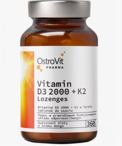 Ostrovit Pharma Vitamin D3 2000 + K2 (360 жев. таб.) (манго)