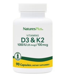 NaturesPlus Vitamins D3&K2 Complex (90 таб)