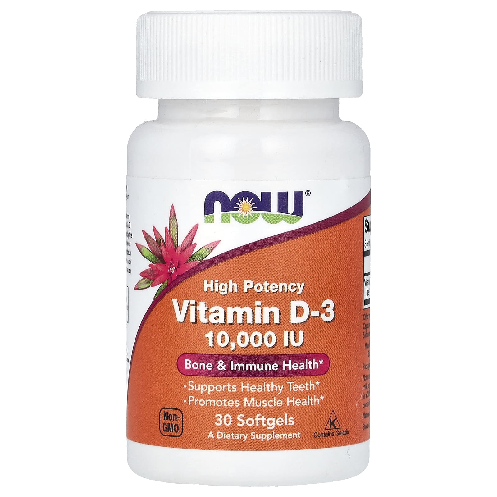 db9195e4967c01fe8d7e6731d3ef8a6c.jpg NOW Vitamin D3 10000 (30 капсул)