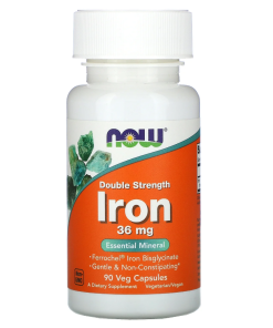 Now Iron 36 mg Ferrochel (90 капс.)