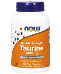 NOW Taurine 1000 mg. (100 вег.капс)