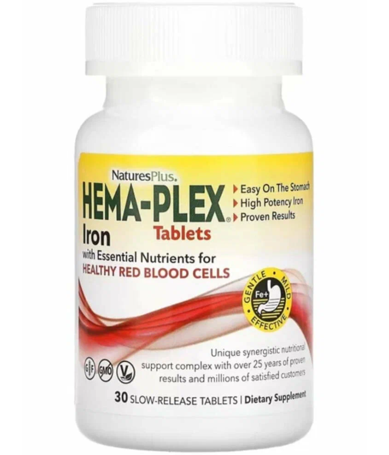 Nature's Plus Hema plex (30 таб)
