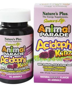 Nature's Plus Animal Parade AcidophiKidz Chewable (90 жев. таб.)