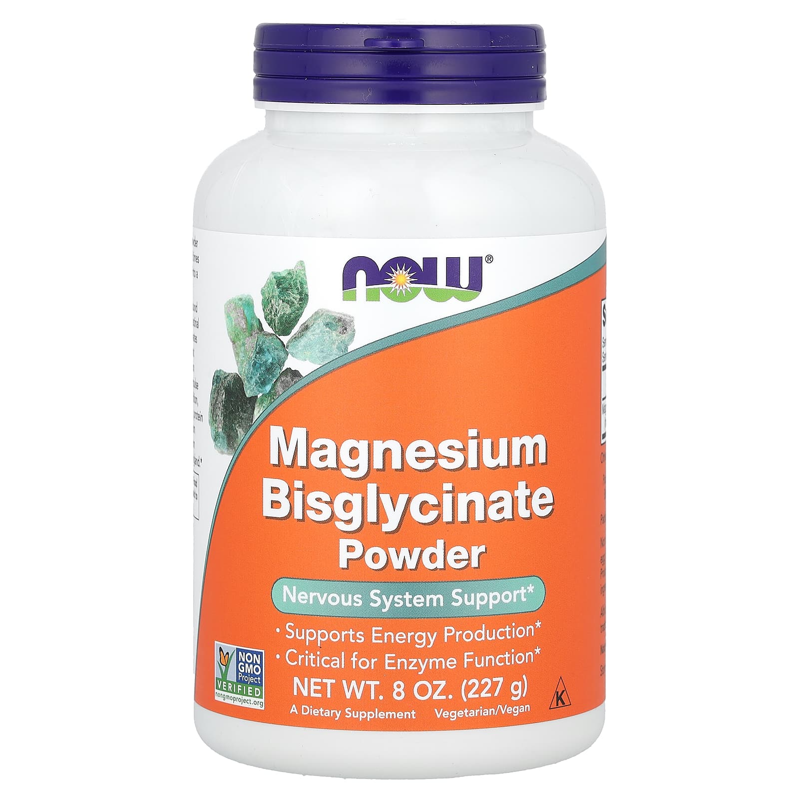 Now Magnesium Bisglycinate Powder (227 гр)