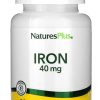 Nature's Plus Iron 40 mg (90 таб.)