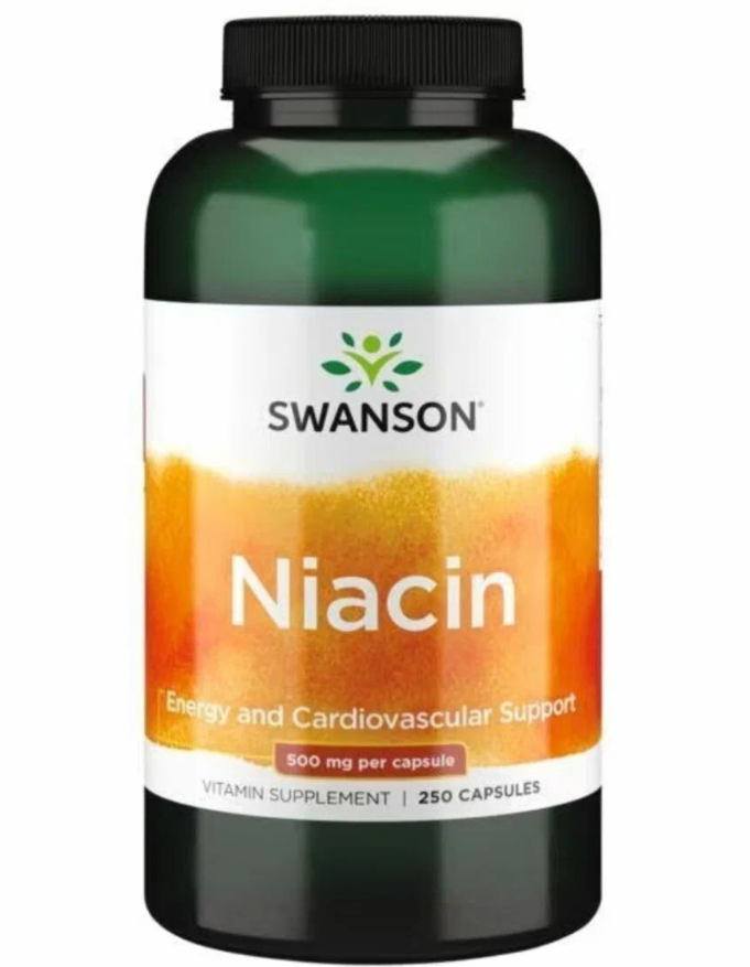 92f201da1cf9ada9e19317d4d7cd4196.png Swanson Niacin 500mg (250 капс)