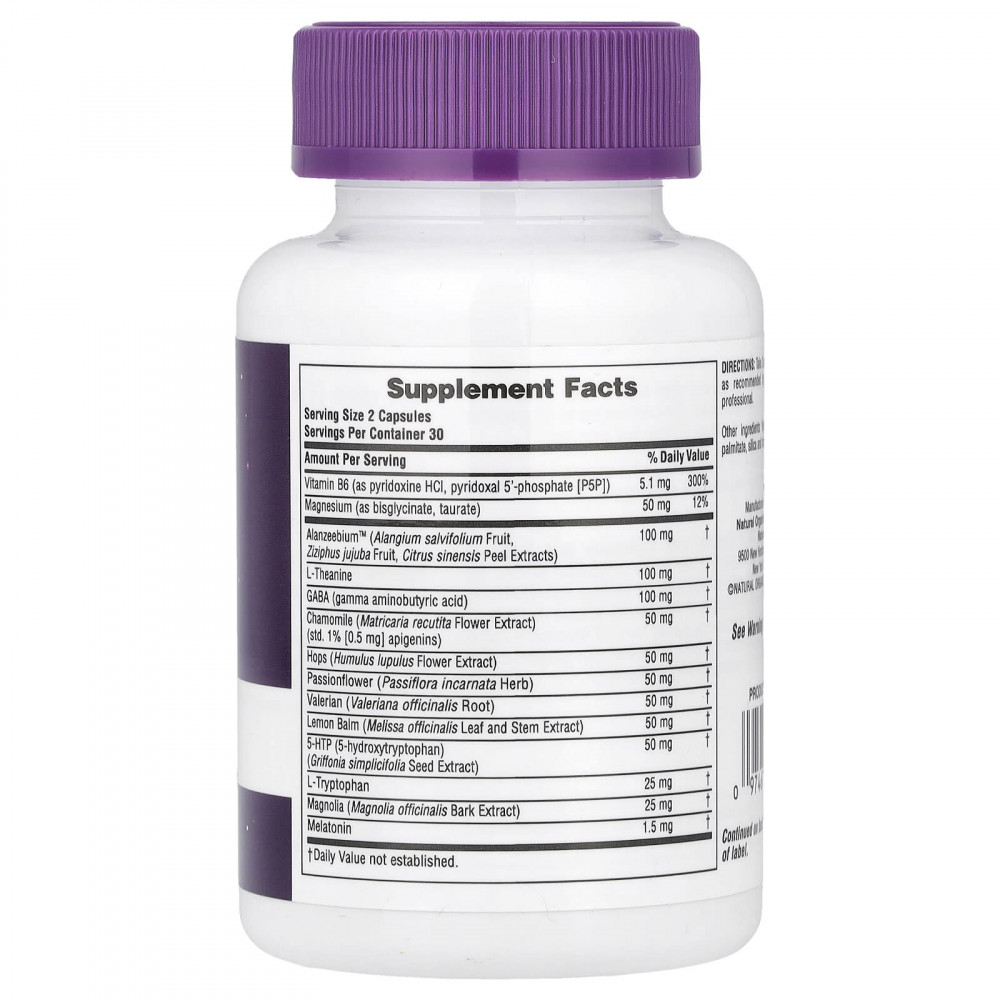 Natures Plus Dreaminol Stress&Sleep (60 капс)