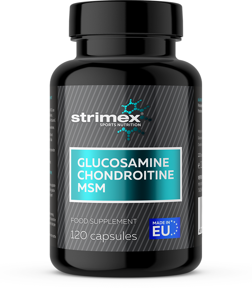 05f4526583f0296b023822b101c5fdca.png Strimex Glucosamine Chondroitine MSM (120 капс)