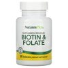 Natures Plus Biotine with Folate (30 таб)