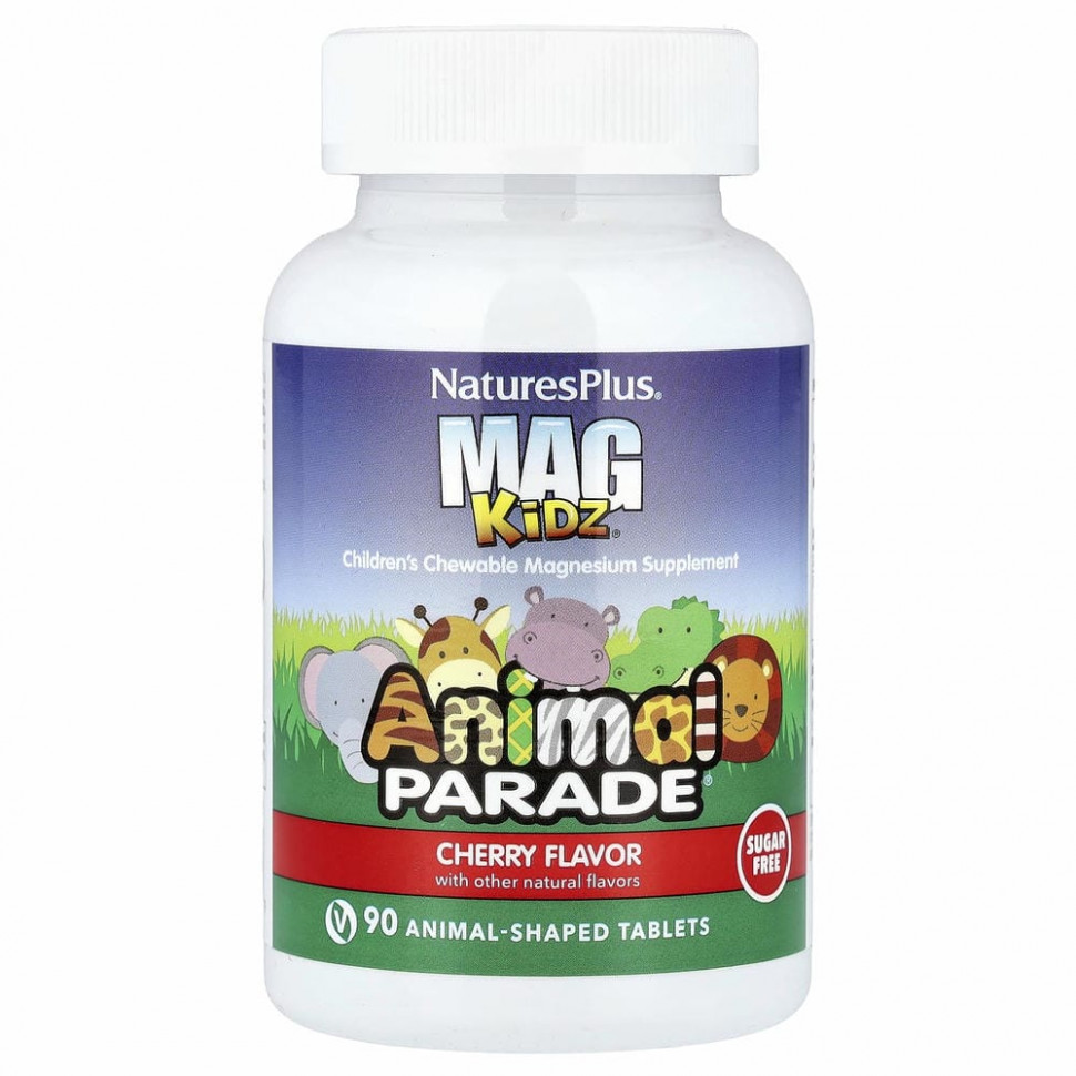 NaturesPlus Animal Parade MagKidz (90 жев.таб)