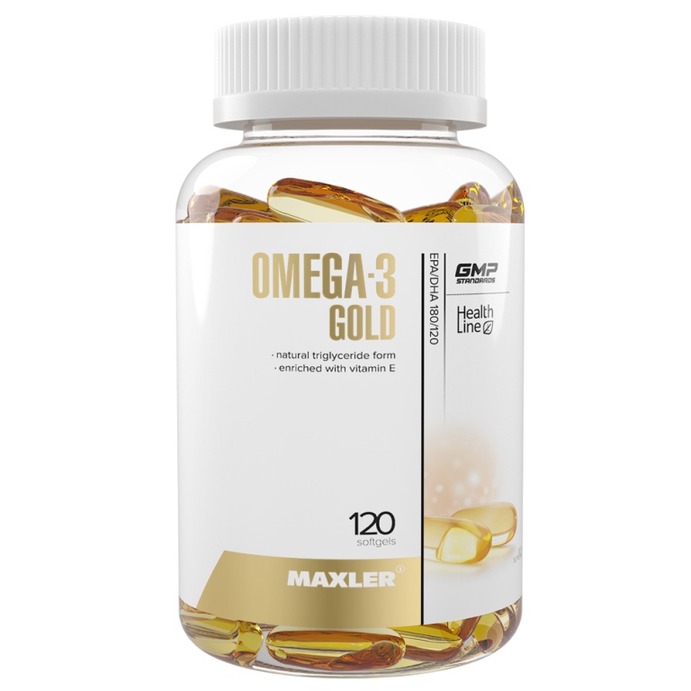 Maxler Omega-3 Gold (120 гел.капс)