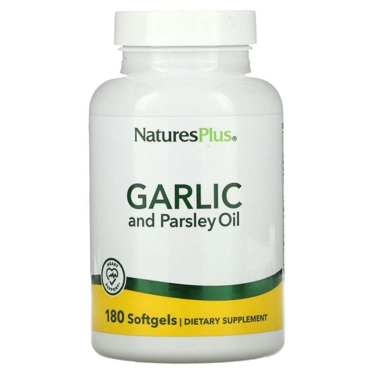 NaturesPlus Garlic&Parsley Oil (180 капс)