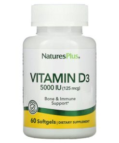 Natures Plus Vitamin D3 5000 (60 капс)