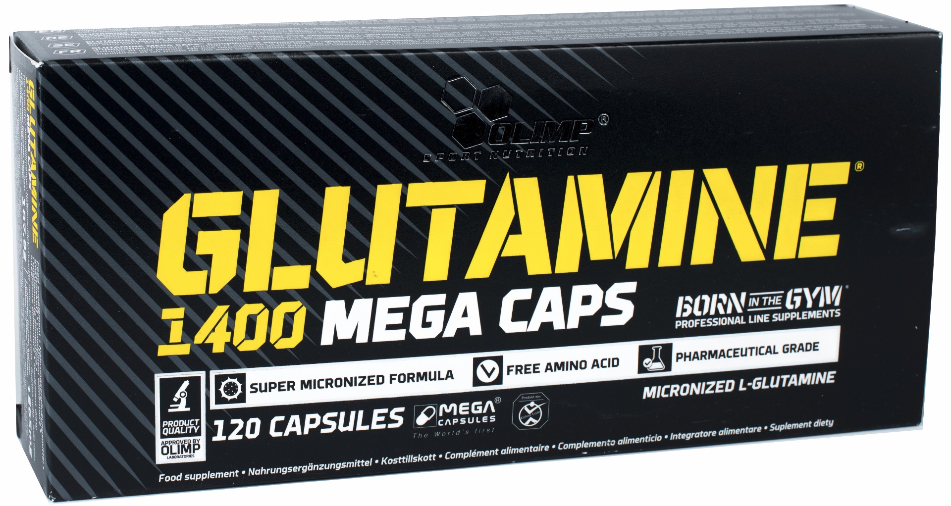 Olimp L-Glutamine 1400 Mega Caps (120 капс)