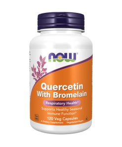 NOW Quercetin with Bromelain (120 капс)
