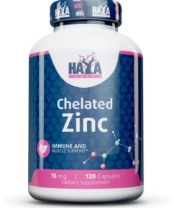 Haya Labs Chelated Zinc (Bisglycinate) 30mg (100 таб.)