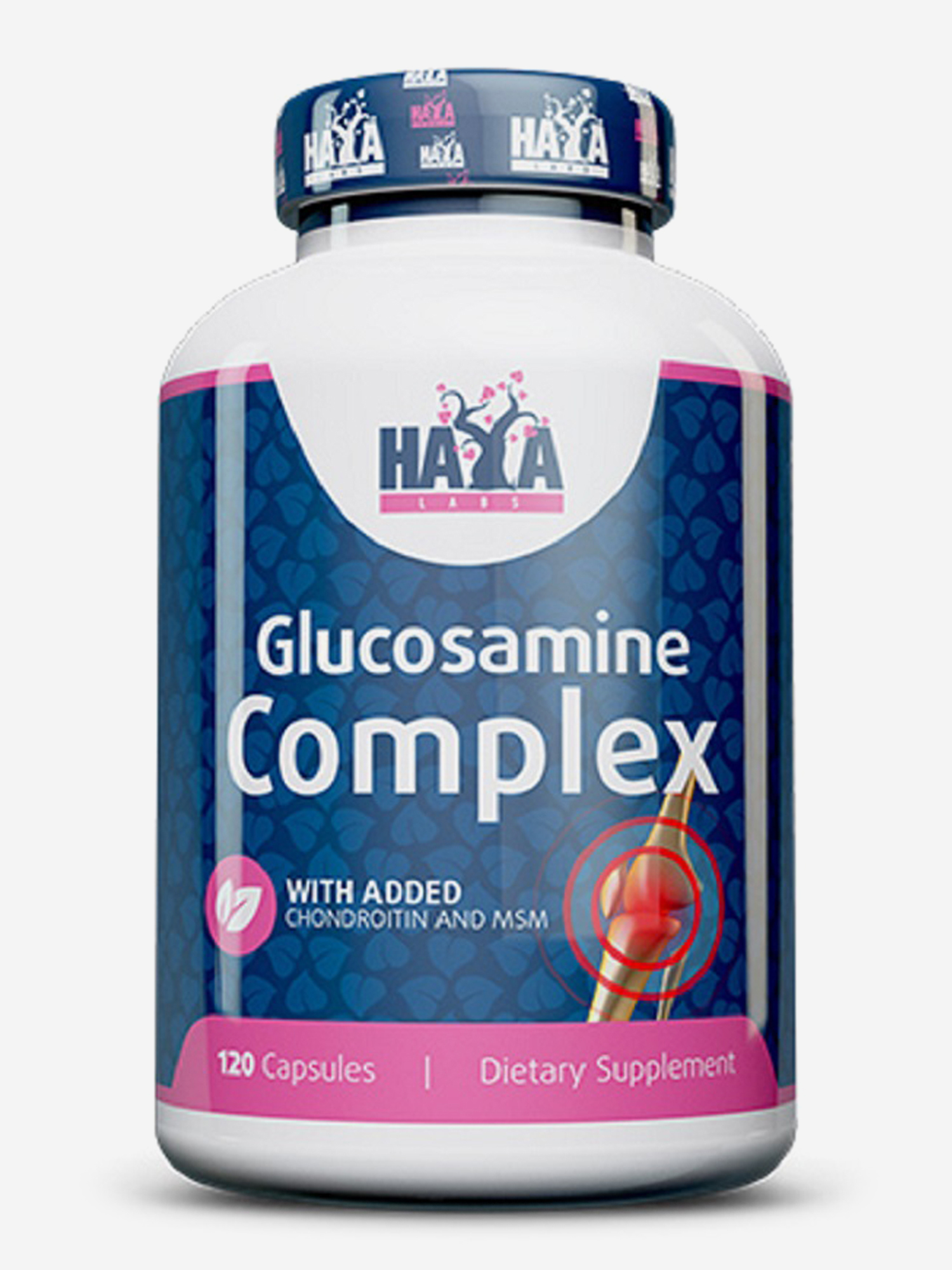 53f160e95b3ee61d3fa64d0d3d8dfe98.jpg Haya Labs Glucosamine Chondroitine & MSM Complex (120 капс.)