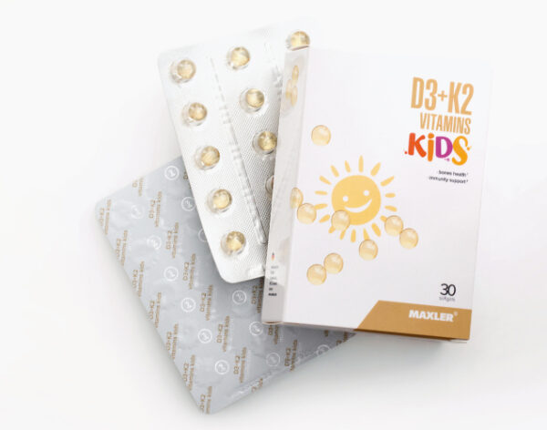 Maxler D3+K2 Vitamins Kids (30 гел.капс)