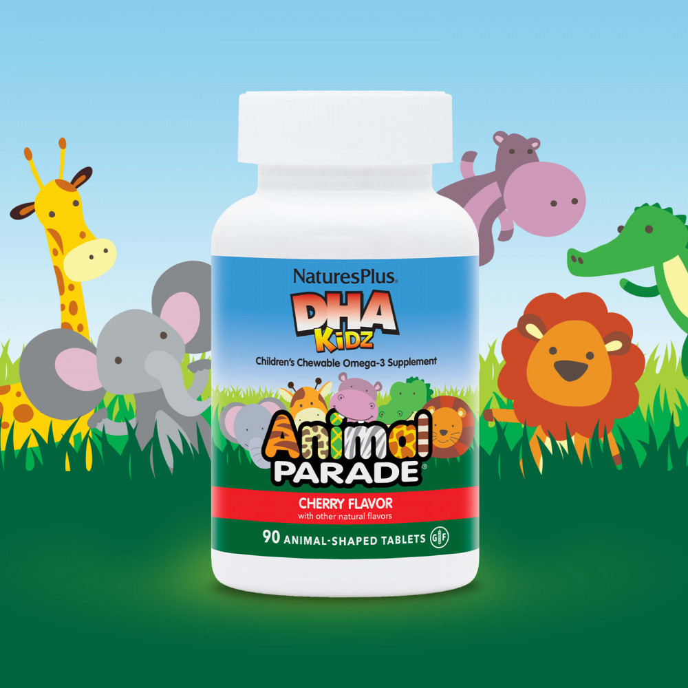 Nature's Plus Animal Parade DHA Kidz (90 таб.)