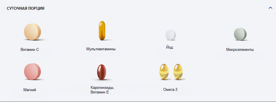 Orthomol Vital M (таблетки+капсулы) (30 шт)