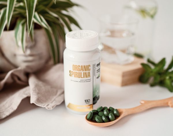 Maxler Organic Spirulina 500 mg. (180 таб)