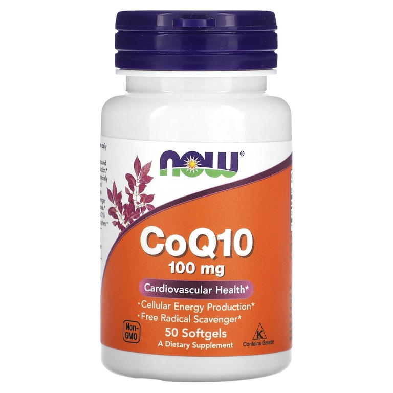 NOW CoQ10 100 mg (50 капс)