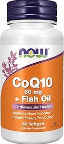 Now CoQ10 with Omega-3 Fish Oil (60 капс)