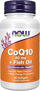 Now CoQ10 with Omega-3 Fish Oil (60 капс)