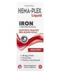 Nature's Plus Hema-Plex Liquid Iron (250 мл)