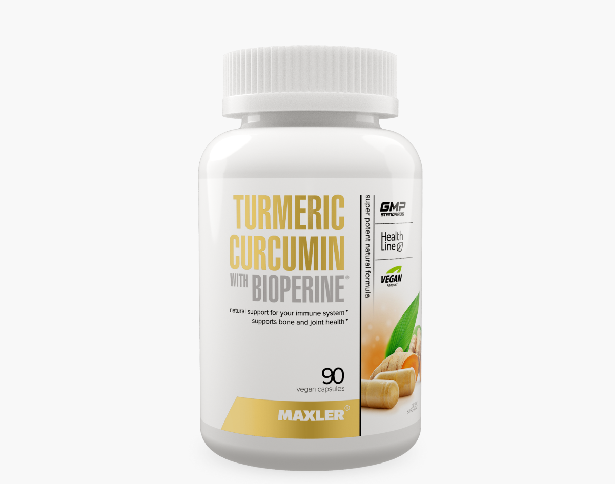 Maxler Turmeric Curcumin with Bioperine (90 вег.капс)