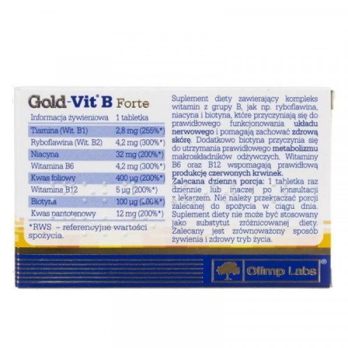 Olimp Gold-Vit B Forte (60 таб)