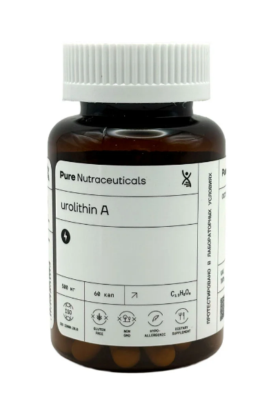 Pure Nutraceuticals Urolithin A (60 капс)