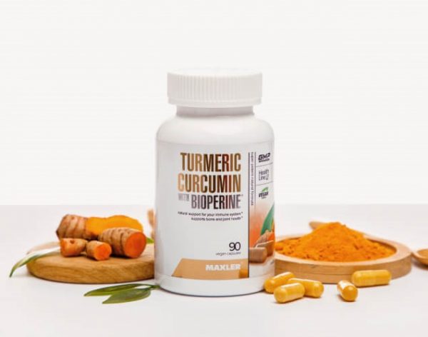 Maxler Turmeric Curcumin with Bioperine (90 вег.капс)