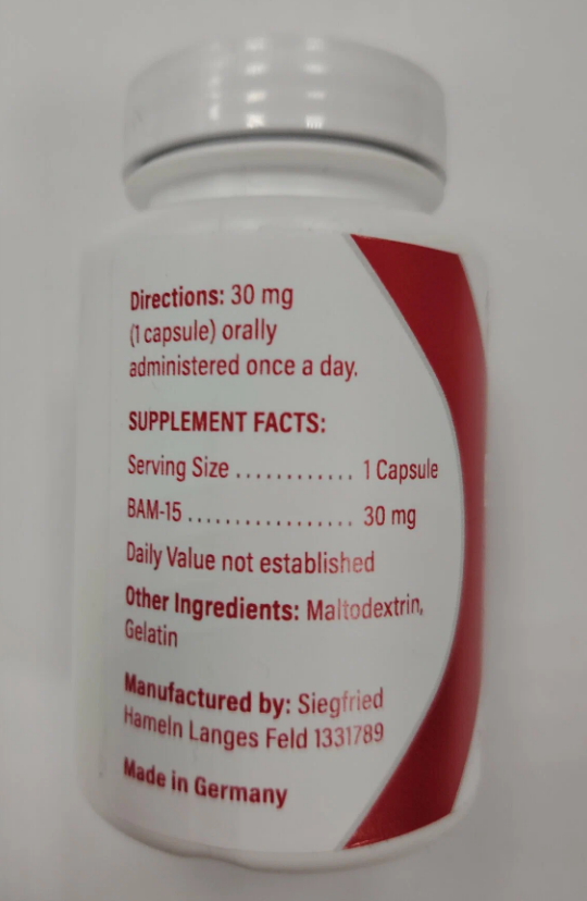 Biopharm Bam 15 30 mg (60 капс)