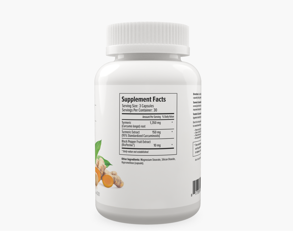 Maxler Turmeric Curcumin with Bioperine (90 вег.капс)