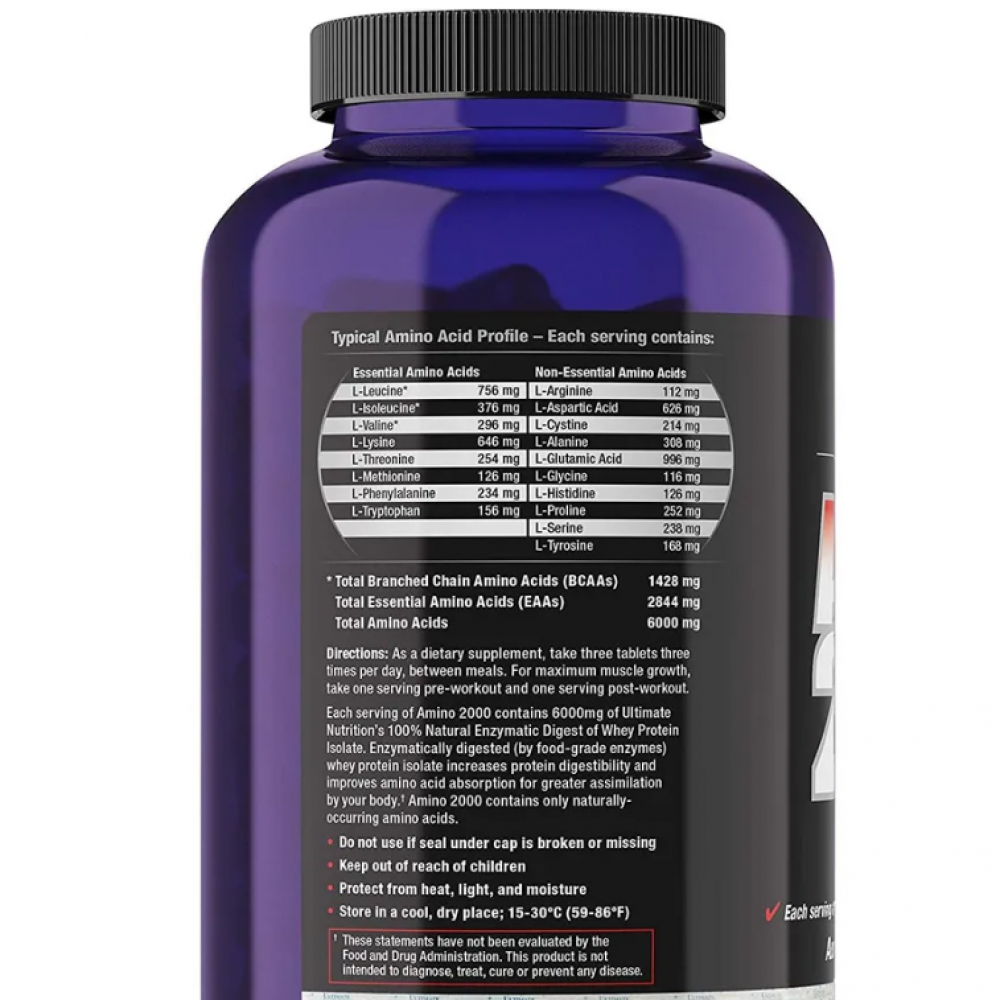 fa6a59b4b97c76cb5ff17f5bee870dec.png Ultimate Nutrition Amino 2000 (330 таб)