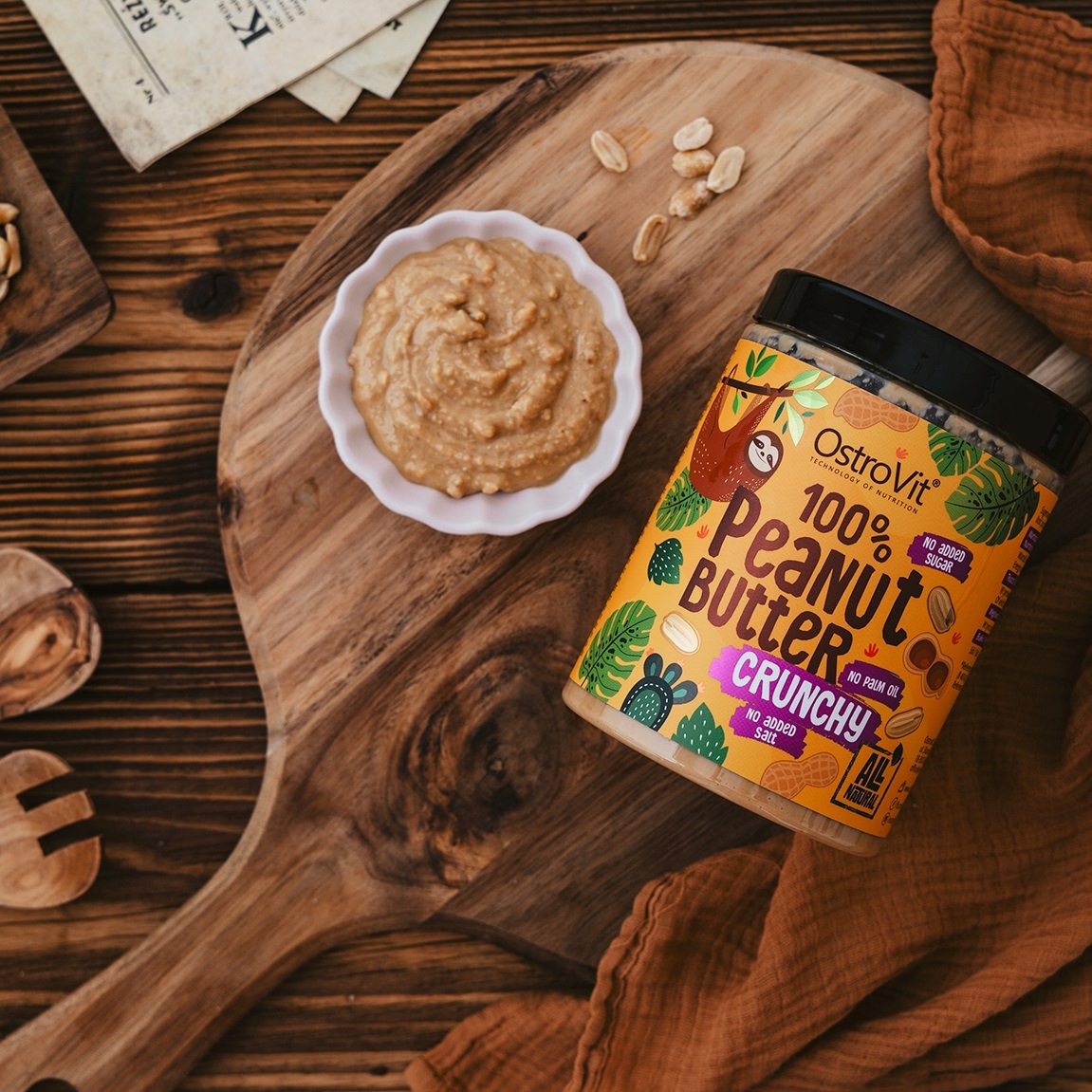0ba2f2709c6607bb8f7cb75ce2420708.jpg Ostrovit Peanut Butter (1000 гр)