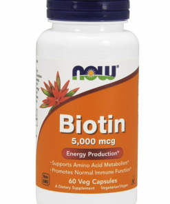 NOW Biotin 5000 mcg (60 капс)