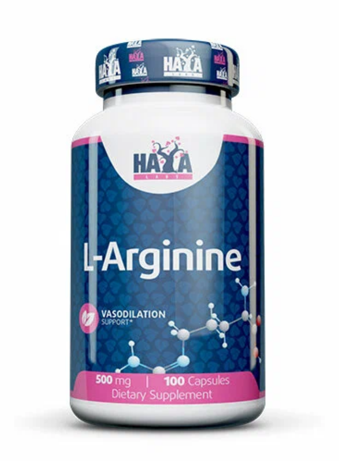 Haya Labs L-Arginine 500 mg (100 капс)