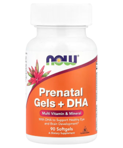 NOW Prenatal Gels + DHA (90 капс.)