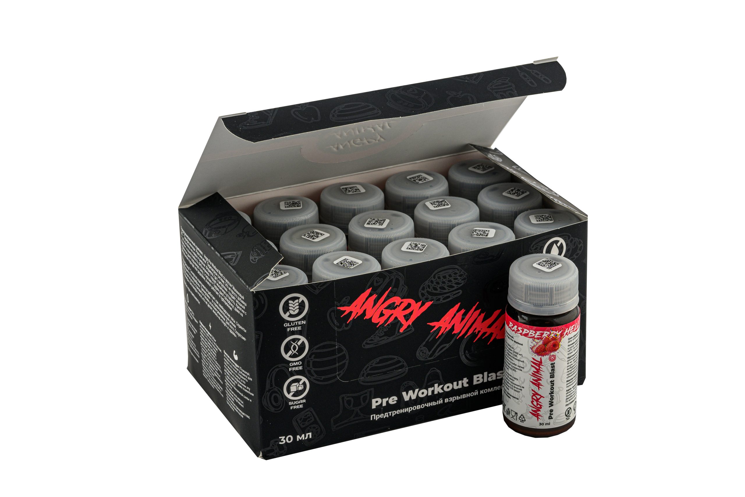 21bb9fa522db81c09321e851f3a65852.jpg Angry Animal Pre Workout Blast (30 мл)