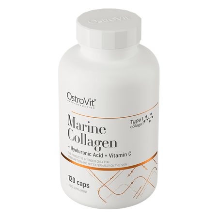 Ostrovit Marine Collagen+Hyaluronic Acid+Vitamin C (120 капс)