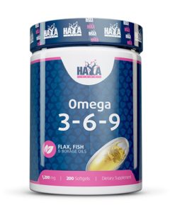 Haya Labs Omega 3-6-9 1200 mg (200 капс)