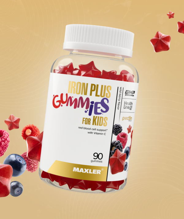 50cfbde2823cd792ee112ceabc7db8e5.png Maxler Iron Plus Gummies (90 жев.конфет)