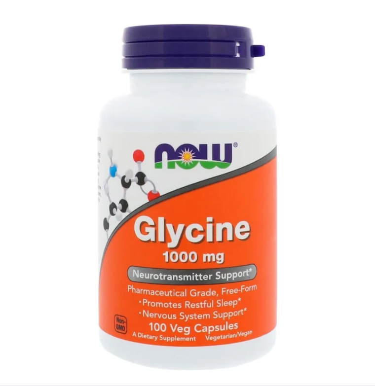 6b59d102e667b4df687d69147a6bbde0.png NOW Glycine 1000 мг (100 капс)