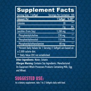 6de6a2699d08615e31a3e0982fc7f882.jpg Haya Labs Lecithin 1200 mg (100 гел.капс)
